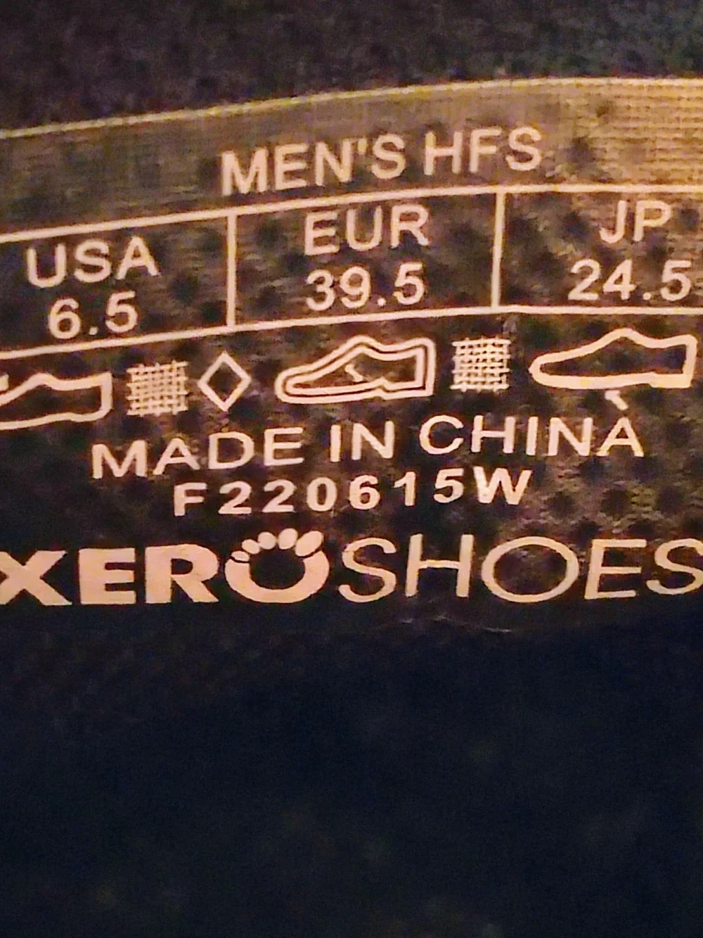 Xero Shoes low ground